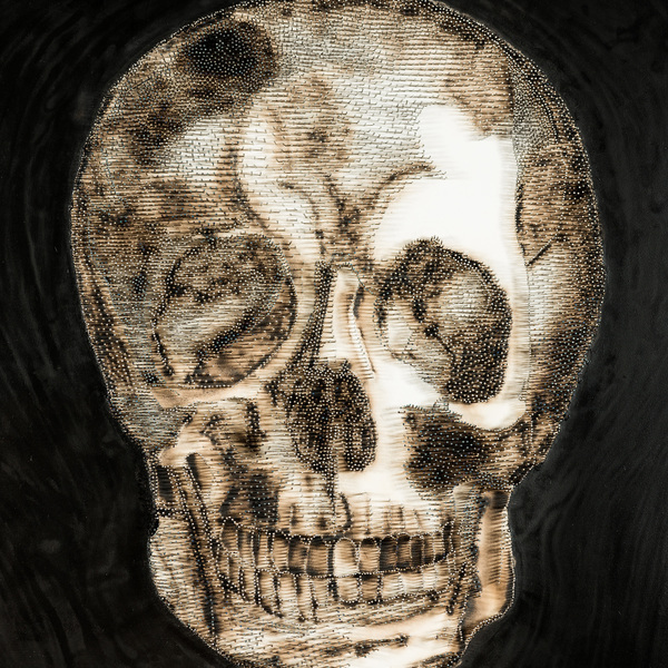 Tête de mort ,Clous